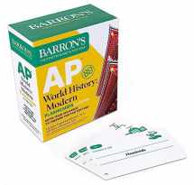 9781506287850-1506287859-AP World History Modern, Fifth Edition: Flashcards: Up-to-Date Review + Sorting Ring for Custom Study (Barron's AP Prep)