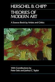 9780520052567-0520052560-Theories of Modern Art: A Source Book by Artists and Critics (California Studies in the History of Art) (Volume 11)