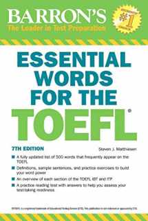 9781438008875-1438008872-Essential Words for the TOEFL (Barron's Test Prep)