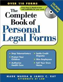 9781572484993-1572484993-The Complete Book of Personal Legal Forms