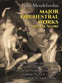 9780486231846-0486231844-Major Orchestral Works in Full Score (Dover Orchestral Music Scores)