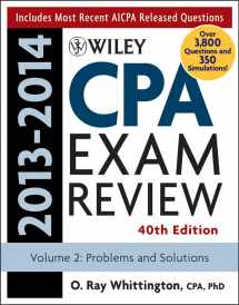 9781118583869-1118583868-Wiley CPA Examination Review 2013-2014: Problems and Solutions