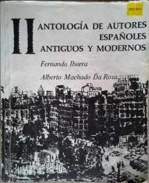 9780133870855-0133870855-Antologia de Autores Españoles, Vol II: Antiguos y Modernos