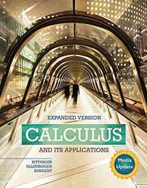 9780134123493-0134123492-Calculus and Its Applications Expanded Version Media Update Plus MyLab Math -- Access Card Package (Bittinger, Ellenbogen & Surgent, The Calculus and Its Applications Series)