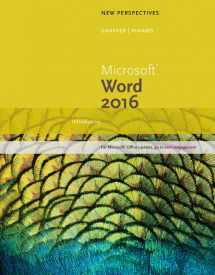 9781305880955-1305880951-New Perspectives Microsoft Office 365 & Word 2016: Introductory