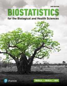 9780134768342-0134768345-Biostatistics for the Biological and Health Sciences Plus MyLab Statistics with Pearson eText -- 24 Month Access Card Package