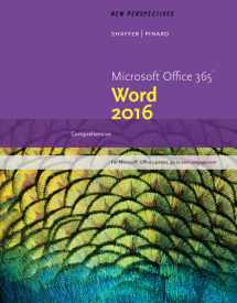 9781305880979-1305880978-New Perspectives MicrosoftOffice 365 & Word 2016: Comprehensive