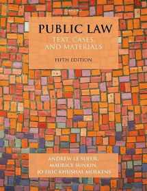 9780198820284-0198820283-Public Law: Text, Cases, and Materials