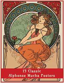9781908567567-1908567562-15 Classic Alphonse Mucha Posters: An Art Nouveau Coloring Book (Fantasy Art Colouring Books)