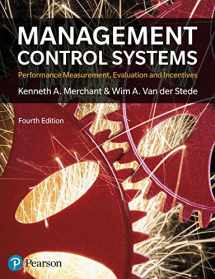 9781292110554-1292110554-Management Control Systems: Performance Measurement, Evaluation And Incentives
