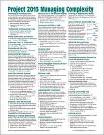 9781936220939-1936220938-Microsoft Project 2013 Quick Reference Guide: Managing Complexity (Cheat Sheet of Instructions, Tips & Shortcuts - Laminated Card)