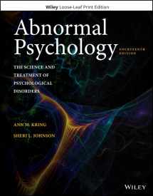 9781119362289-1119362288-Abnormal Psychology: The Science and Treatment of Psychological Disorders