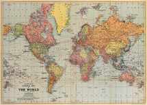 9781574892680-1574892681-Cavallini Co. World Map 1 Decorative Paper Sheet 20" x 28"