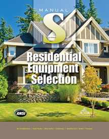 9781892765581-1892765586-Residential Equipment Selection Manual S®