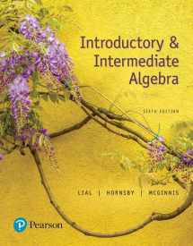 9780134775449-0134775449-Introductory & Intermediate Algebra with Integrated Review -- MyLab Math with Pearson eText Access Code