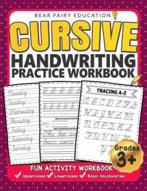 9781985016873-1985016877-Cursive Handwriting Practice Workbook for 3rd 4th 5th Graders: Cursive writing book, Alphabet Cursive Tracing Book, Cursive handwriting workbook for kids