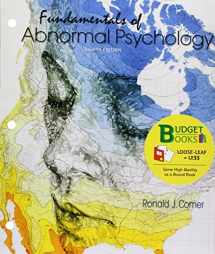 9781464177002-1464177007-Loose-Leaf Version for Fundamentals of Abnormal Psychology