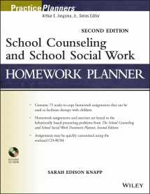 9781118410387-1118410386-School Counseling and School Social Work Homework Planner