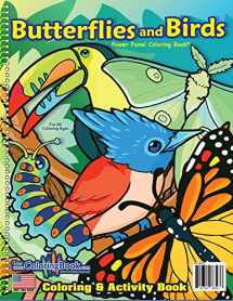 9781935266327-1935266322-Butterflies, Birds & Bugs Coloring Book (8.5x11)