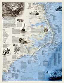 9781597755009-1597755001-Shipwrecks of the Outer Banks [Folded and Polybagged] (National Geographic Reference Map)