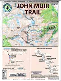 9781877689345-1877689343-John Muir Trail Map-Pack: Shaded Relief Topo Maps (Tom Harrison Maps)