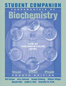 9781118218273-1118218272-Student Companion to Accompany Fundamentals of Biochemistry