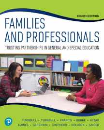 9780136768791-0136768792-Families and Professionals: Trusting Partnerships in General and Special Education