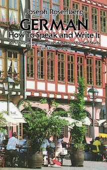 9780486202716-0486202712-German: How to Speak and Write It (Dover Dual Language German)