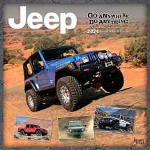 9781975466855-1975466853-Jeep | 2024 OFFICIAL 12 x 24 Inch Monthly Square Wall Calendar | BrownTrout | Offroad Motor Car