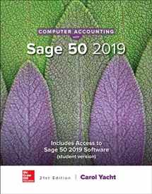 9781259917011-1259917010-Computer Accounting with Sage 50 2019