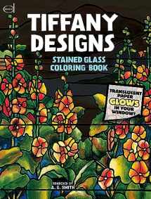 9780486267920-048626792X-Tiffany Designs Stained Glass Coloring Book (Dover Design Coloring Books)