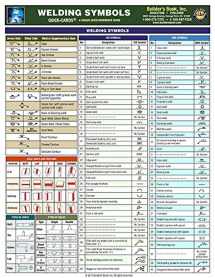 9781889892740-1889892742-Welding Symbols Quick Card (English only)
