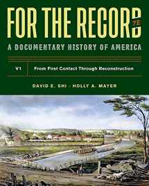 9780393673791-0393673790-For The Record: A Documentary History
