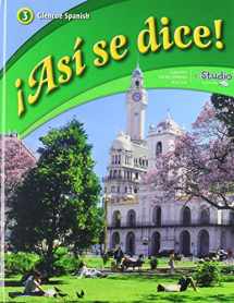 9780076604258-007660425X-¡Asi se dice! Level 3, Student Edition (SPANISH) (Spanish Edition)