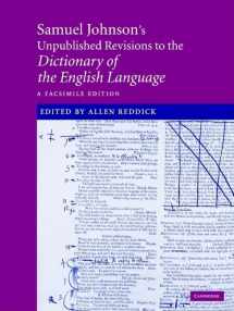 9780521844703-0521844703-Samuel Johnson's Unpublished Revisions to the Dictionary of the English Language: A Facsimile Edition