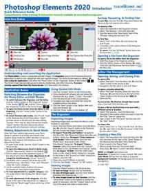 9781941854594-1941854591-Adobe Photoshop Elements 2020 Introduction Quick Reference Training Tutorial Guide (Cheat Sheet of Instructions, Tips & Shortcuts - Laminated Card)