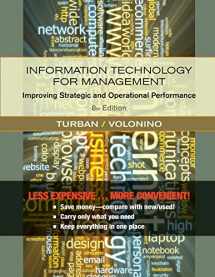 9780470917718-0470917717-Information Technology for Management: Improving Strategic and Operational Performance 8th Edition Binder Ready Version