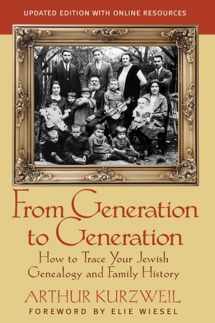 9780787970512-0787970514-From Generation to Generation: How to Trace Your Jewish Genealogy and Family History