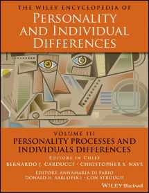 9781119057536-1119057531-The Wiley Encyclopedia of Personality and Individual Differences, Personality Processes and Individuals Differences: Personality Processes and ... and Individual Differences, Volume 3)