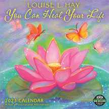 9781631369087-1631369083-You Can Heal Your Life 2023 Wall Calendar: Inspirational Affirmations by Louise Hay | 12" x 24" Open | Amber Lotus Publishing