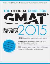 9781118914144-1118914147-The Official Guide for GMAT Quantitative Review 2015 with Online Question Bank and Exclusive Video