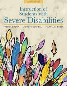 9780134043388-0134043383-Instruction of Students with Severe Disabilities, Pearson eText with Loose-Leaf Version -- Access Card Package (8th Edition)