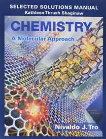 9780134066288-0134066286-Selected Solutions Manual for Chemistry: A Molecular Approach