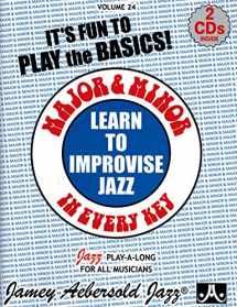 9781562241803-156224180X-Major and Minor: Learn To Improvise Jazz in Every Key, Vol. 24 (book with 2 CDs)