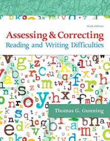 9780134516622-0134516621-Assessing and Correcting Reading and Writing Difficulties