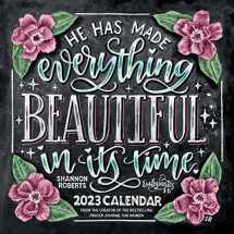 9781524875213-152487521X-Shannon Roberts' Chalk Art Scripture 2023 Wall Calendar: He Has Made Everything Beautiful in Its Time
