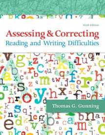 9780134765341-0134765346-Assessing and Correcting Reading and Writing Difficulties, Updated Edition
