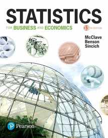 9780134763743-0134763742-Statistics for Business and Economics Plus MyLab Statistics with Pearson eText -- 24 Month Access Card Package