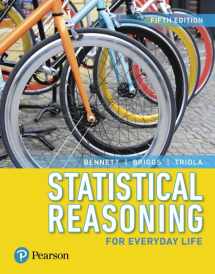 9780134701363-0134701364-Statistical Reasoning for Everyday Life Plus MyLab Statistics with Pearson eText -- 24 Month Access Card Package (Bennett Science & Math Titles)