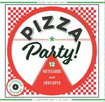 9781452154824-1452154821-Pizza Party! 12 Notecards & Envelopes (Pizza Themed Greeting Cards, Stationery Gift for Pizza Lover)